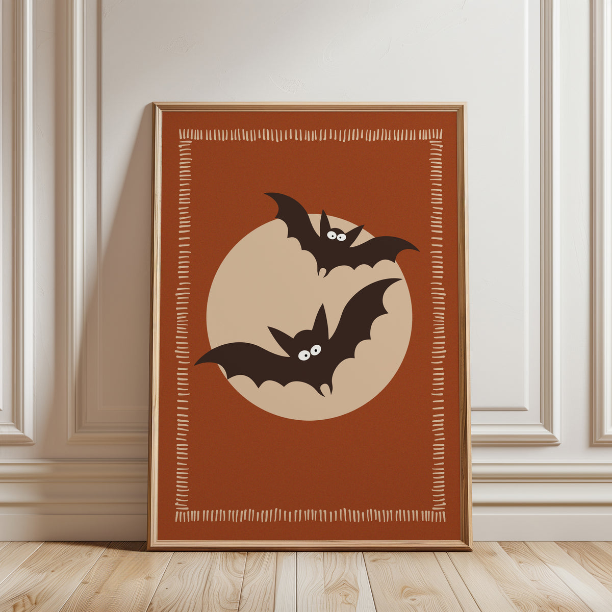 Halloween Wall Art Print, Bats