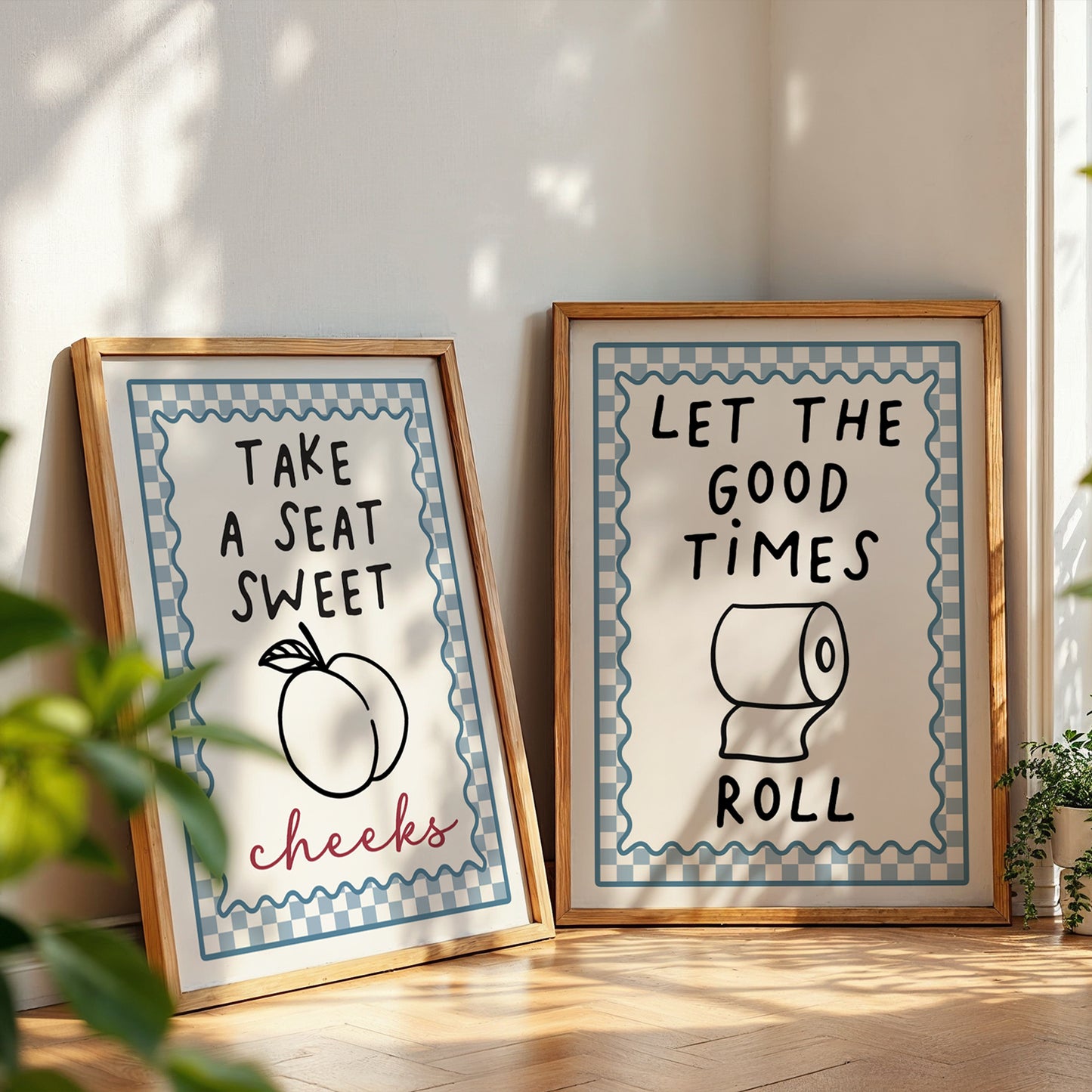 light blue bathroom prints, bathroom decor