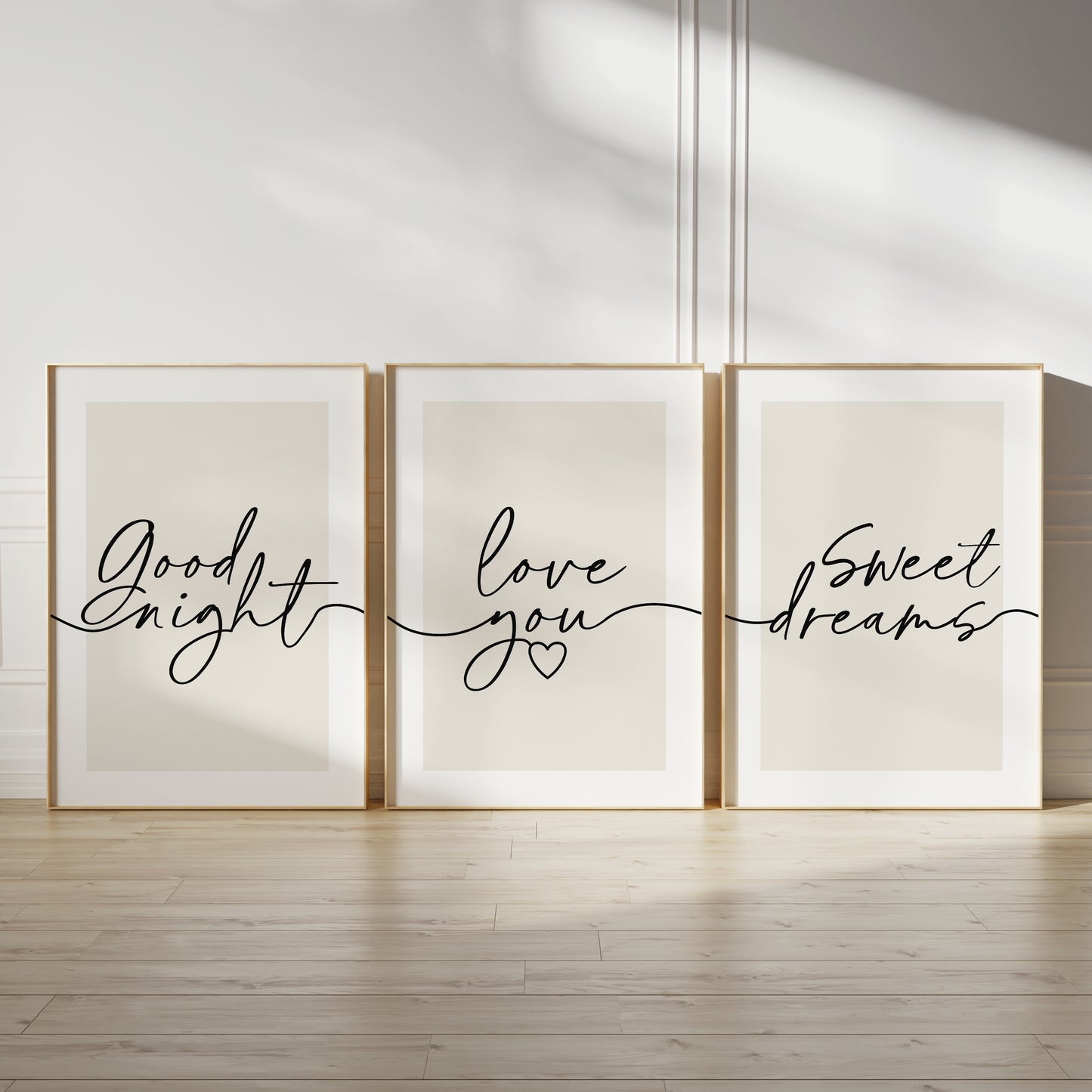 Couple bedroom home wall art prints