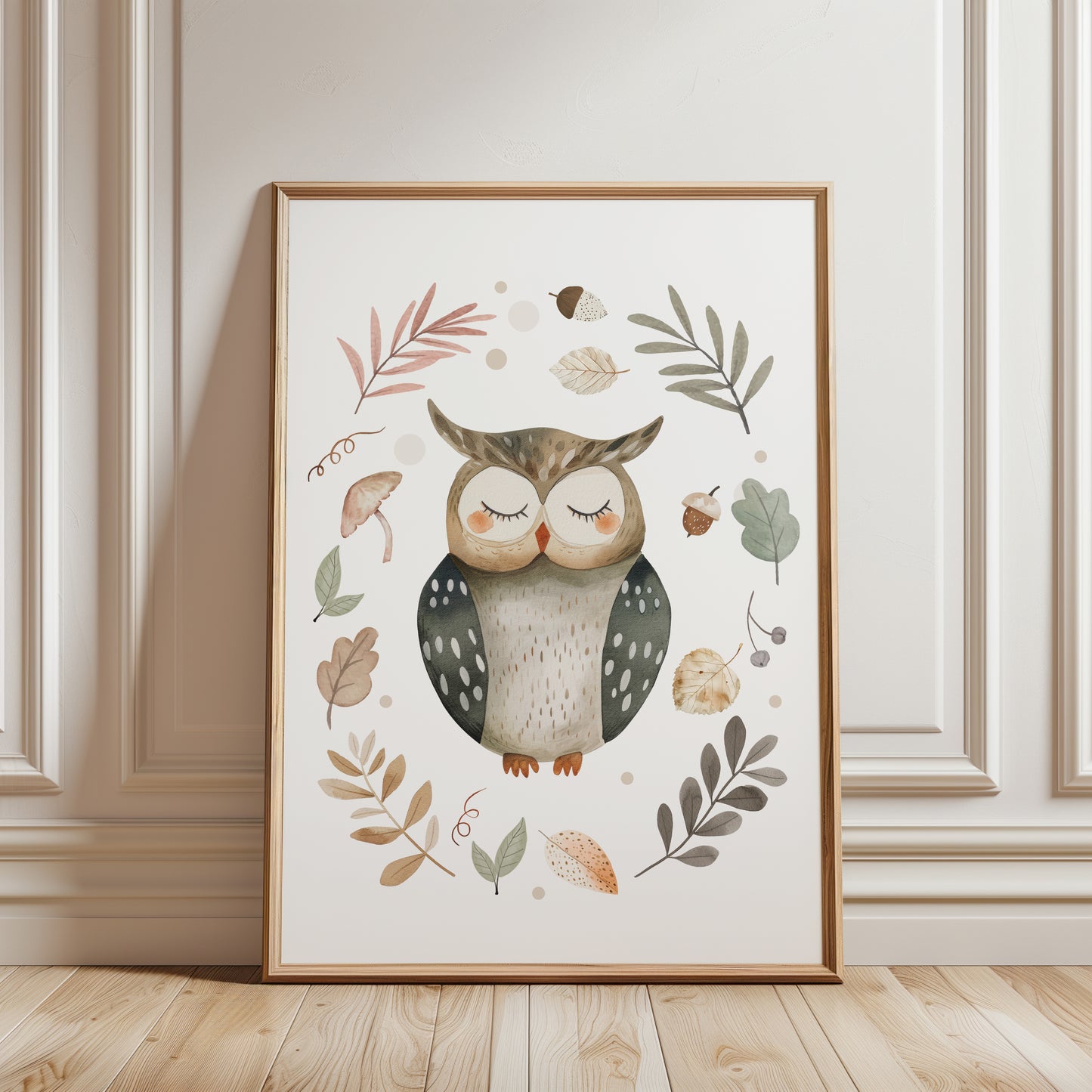 Autumn girls bedroom decor
