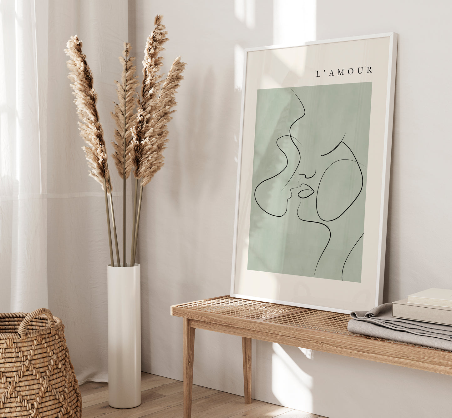 Set of 3 Sage Green Gallery Wall Prints