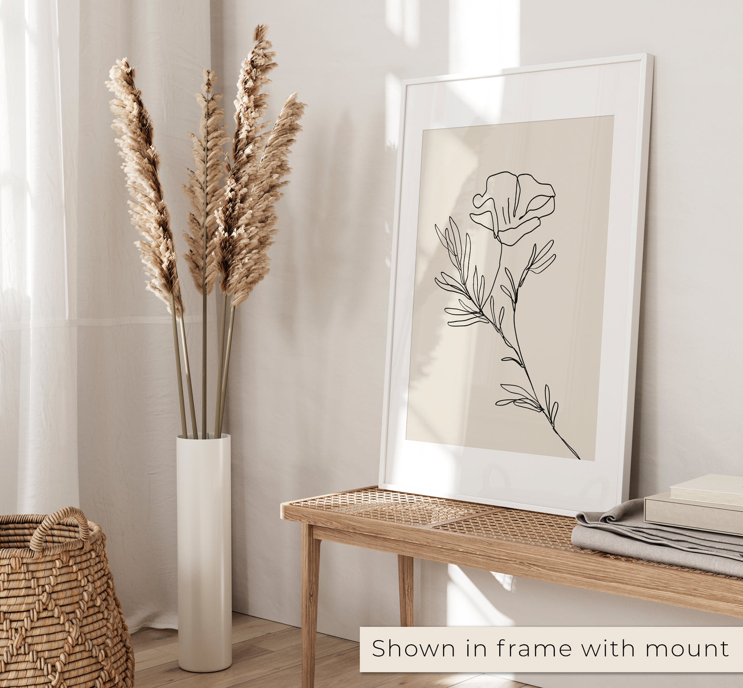 Set of 3 Neutral Wall Art Prints