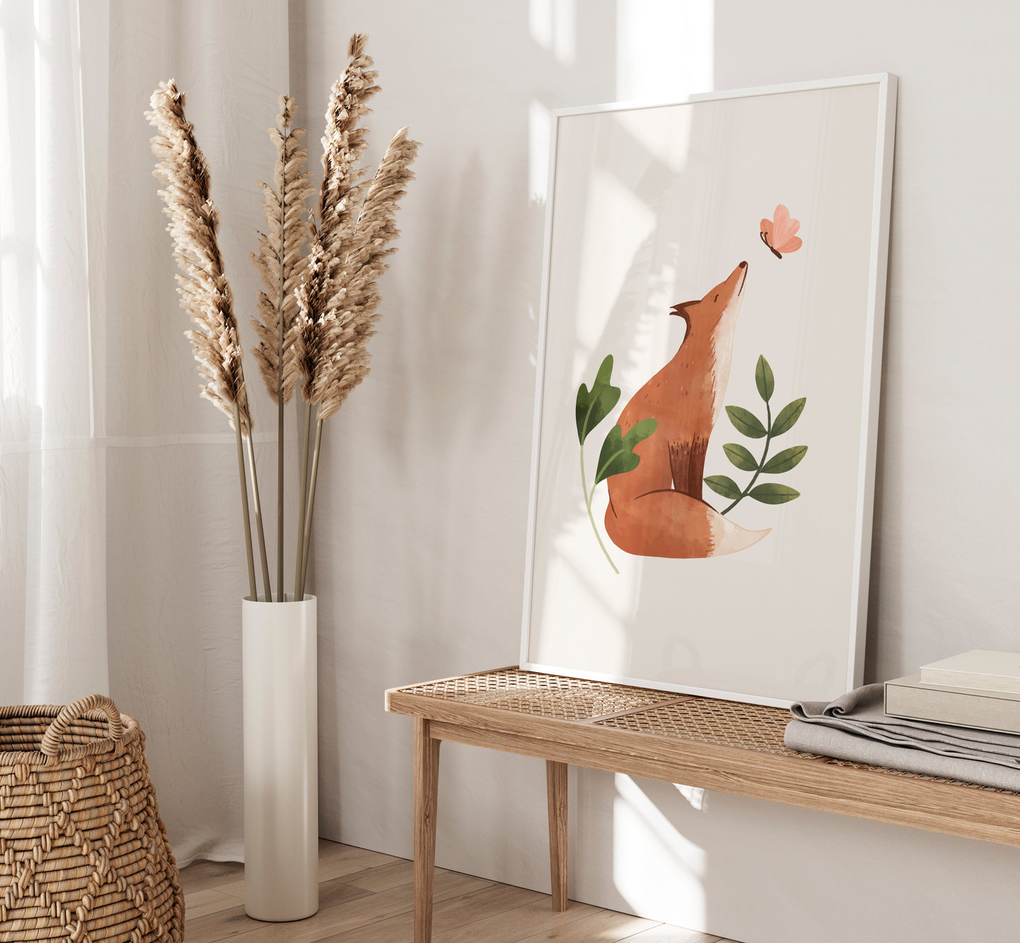 Set of 3 Woodland Animal Nursery Wall Art Prints