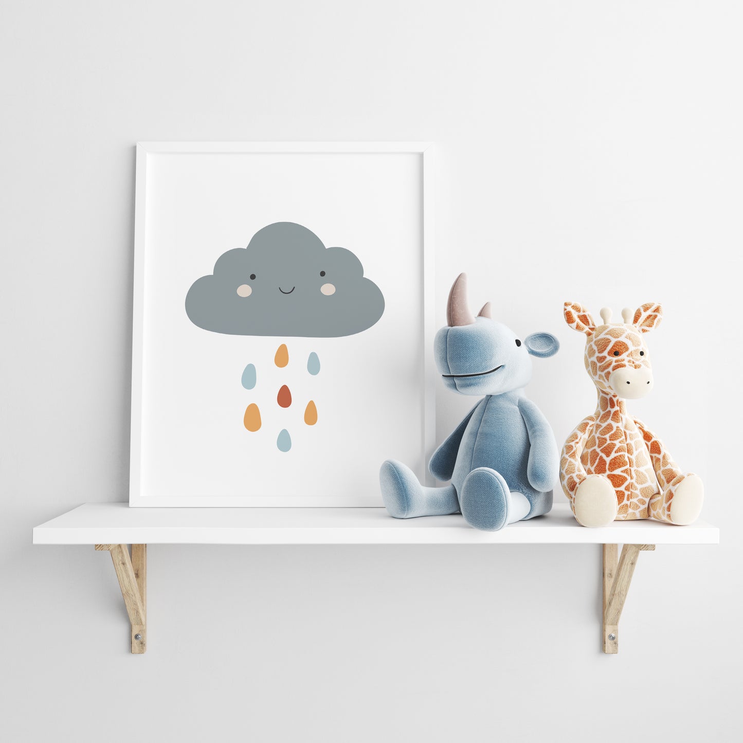 Set of 3 Boho Nursery Wall Art Prints