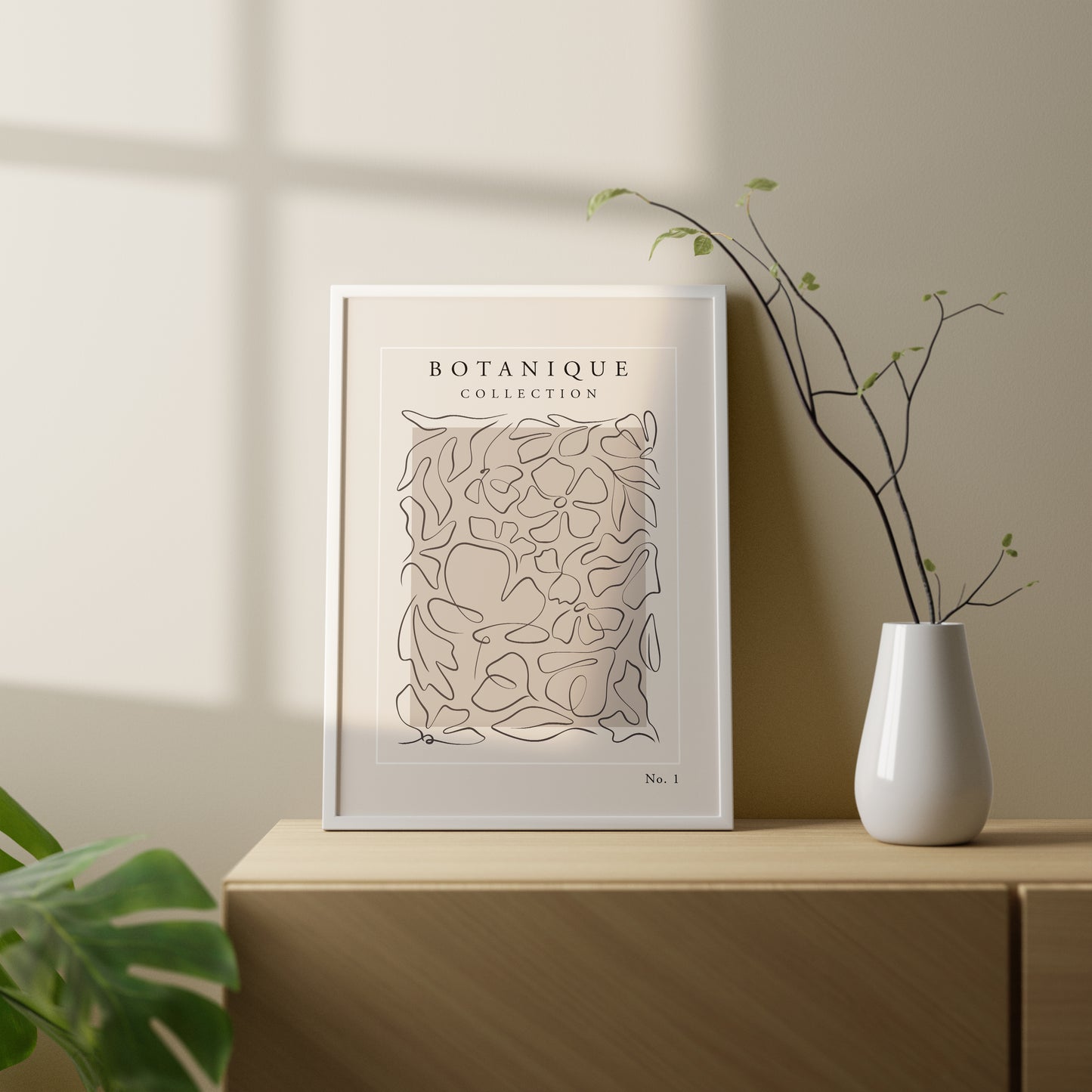Set of 3 Neutral Wall Art Prints