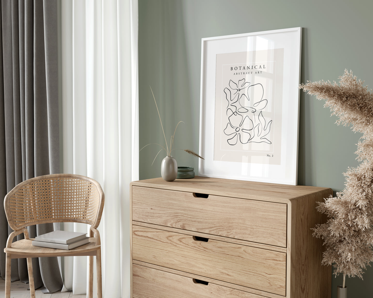 Set of 3 Neutral Wall Art Prints