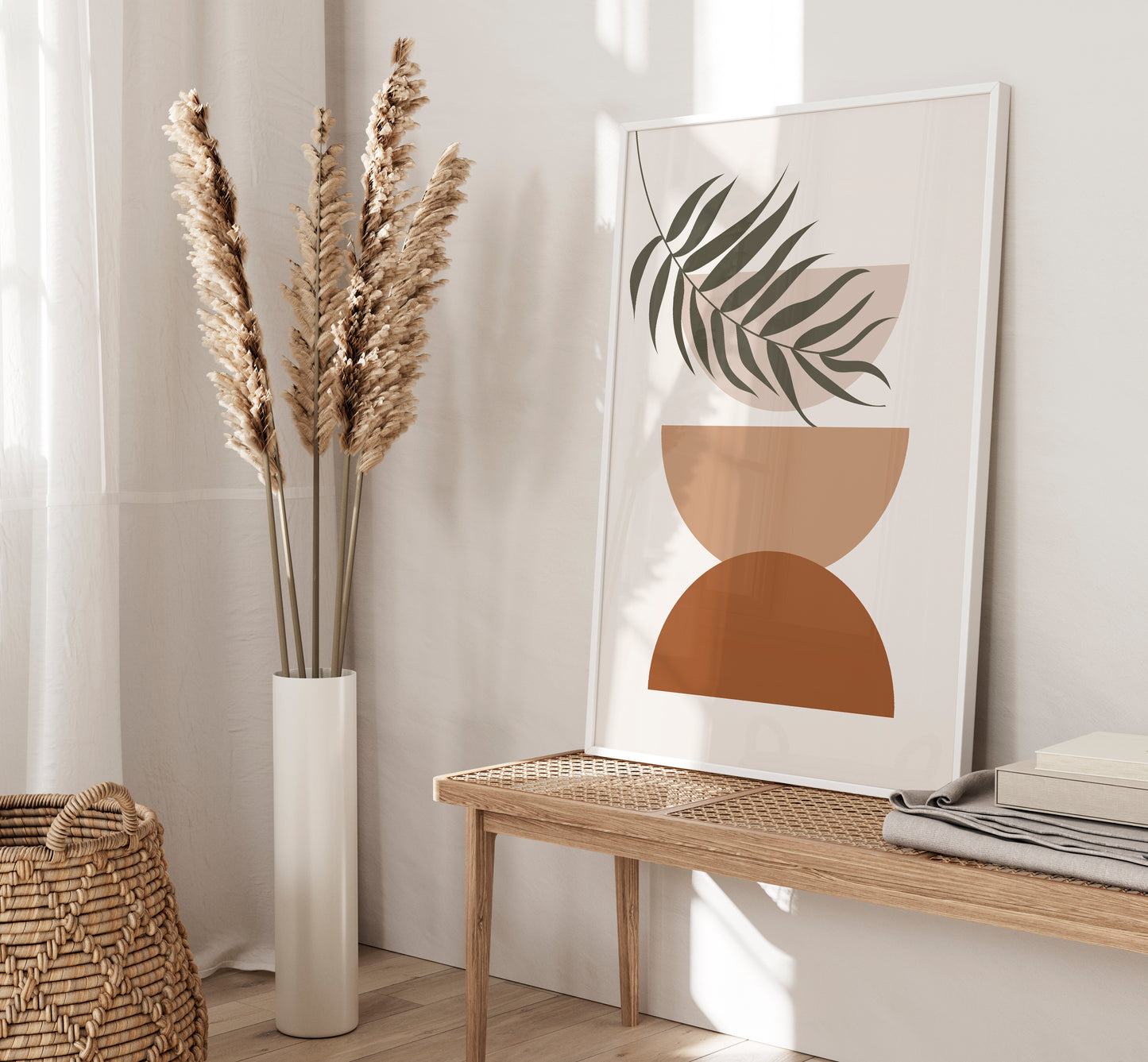 Set of 3 Boho Abstract Wall Art Prints