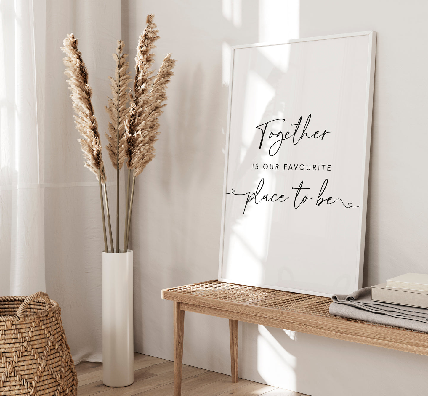 Set of 3 Pink Couples Bedroom Wall Prints