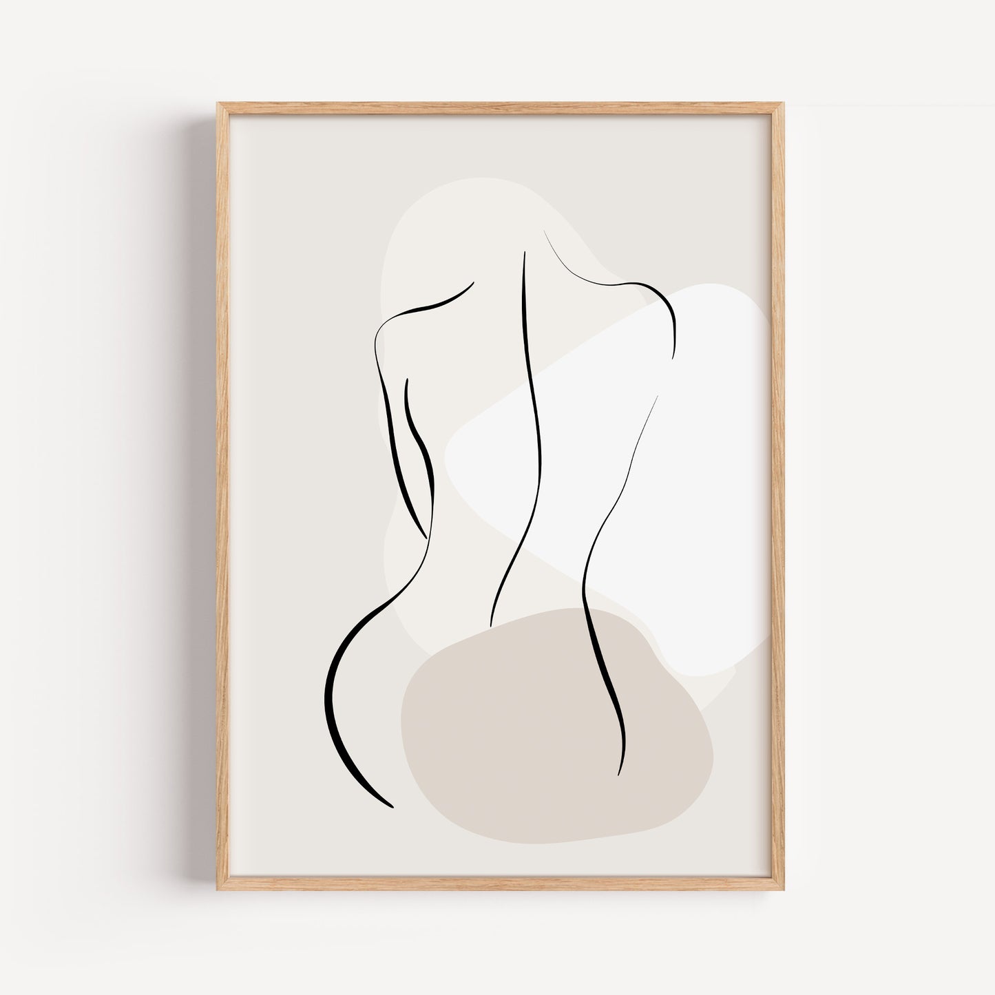 Set of 2 Neutral Bathroom Wall Prints
