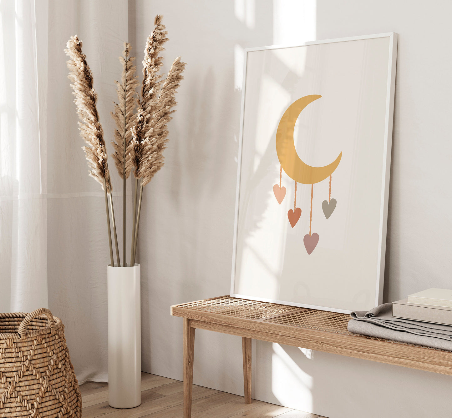 Set of 3 Boho Nursery Wall Prints