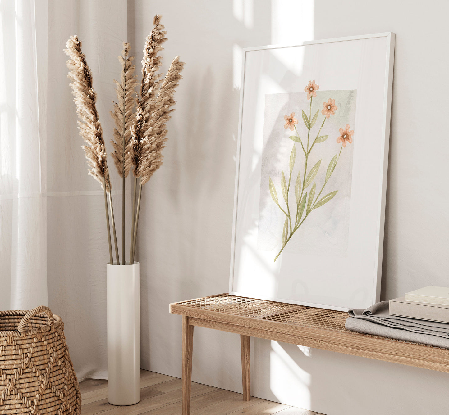 Set of 3 Botanical Watercolour Wall Prints