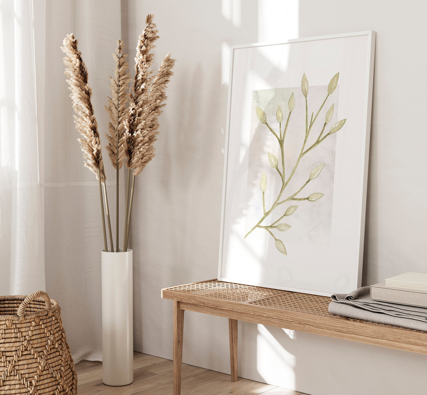 Set of 3 Botanical Watercolour Wall Prints