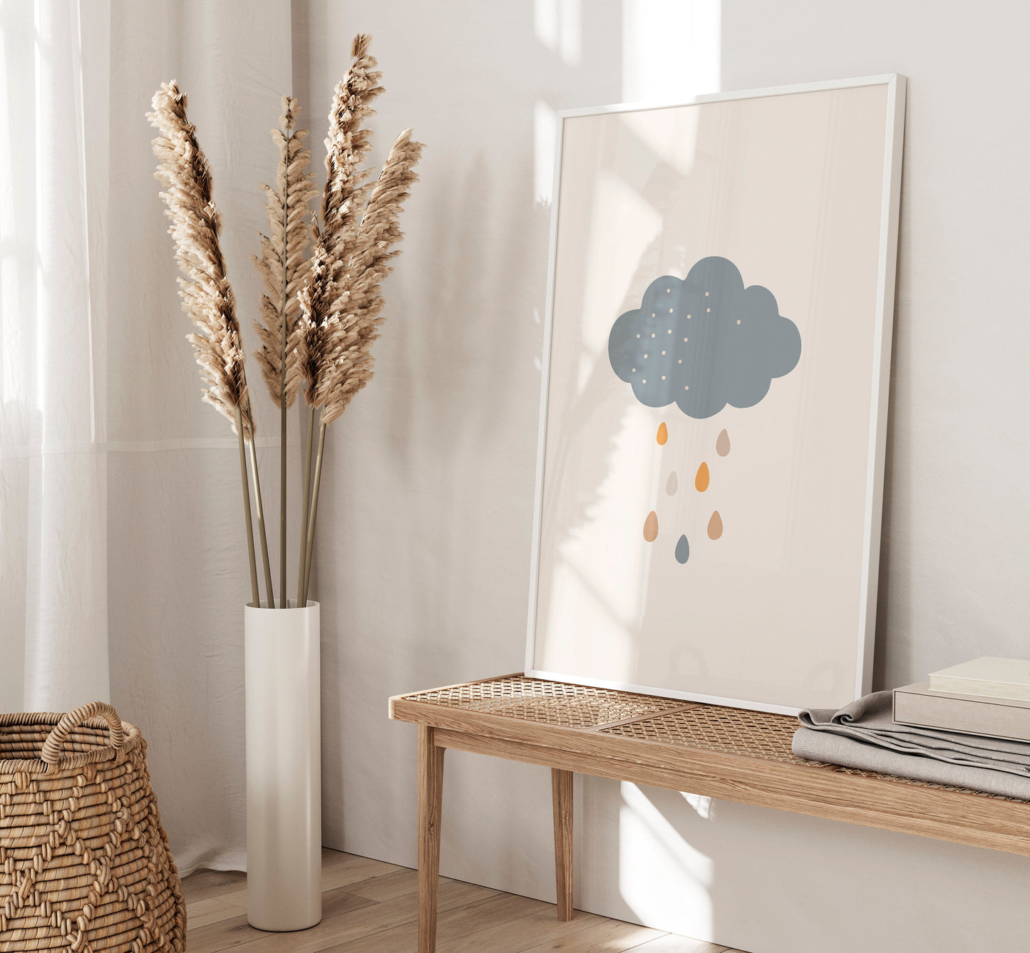 Set of 3 Boho Nursery Wall Prints