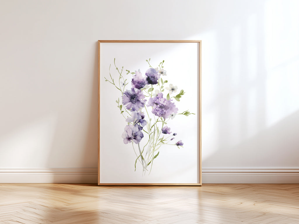 Purple Wall Art