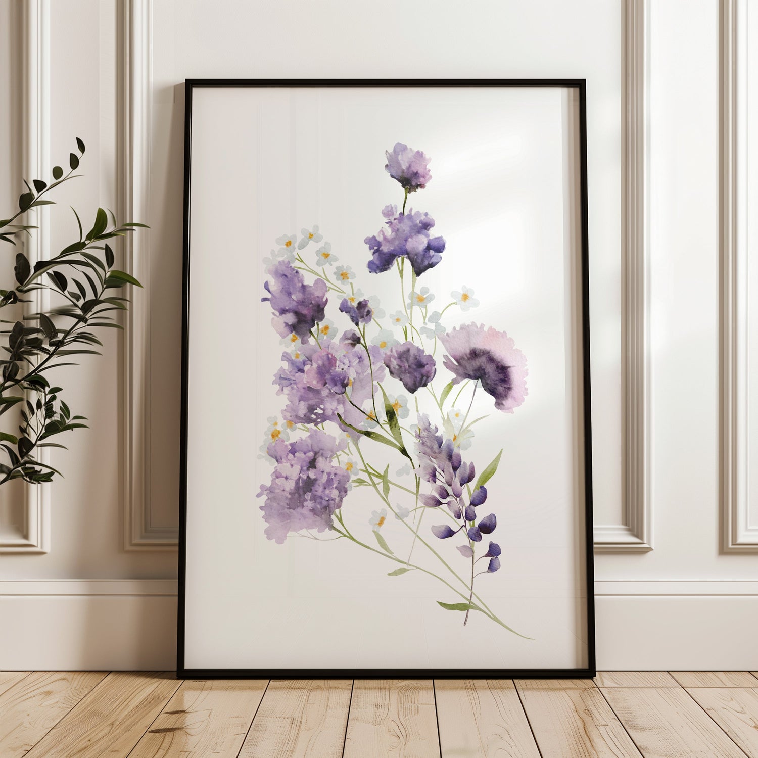 purple playroom print with quote "this room was made for playing