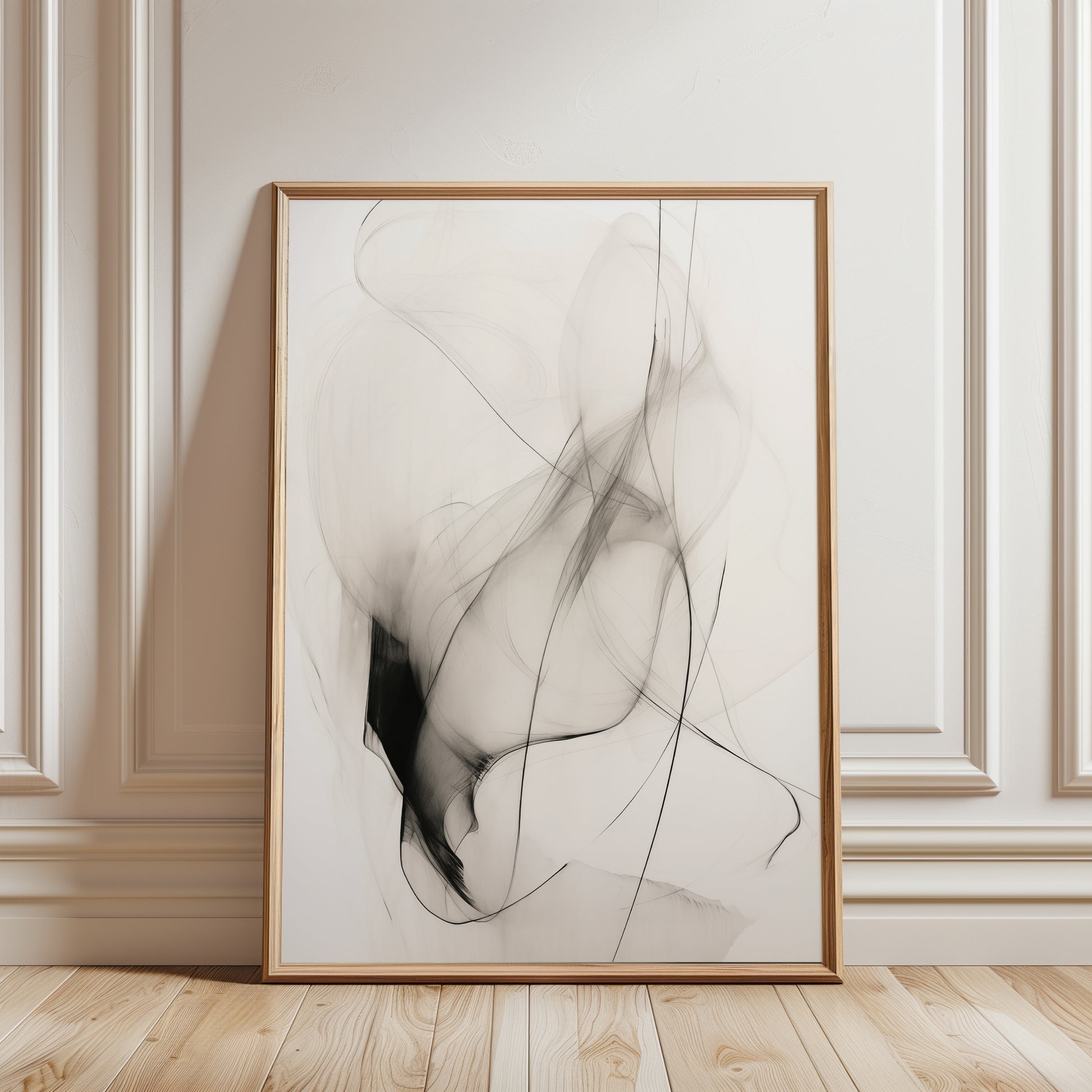 living room abstract art