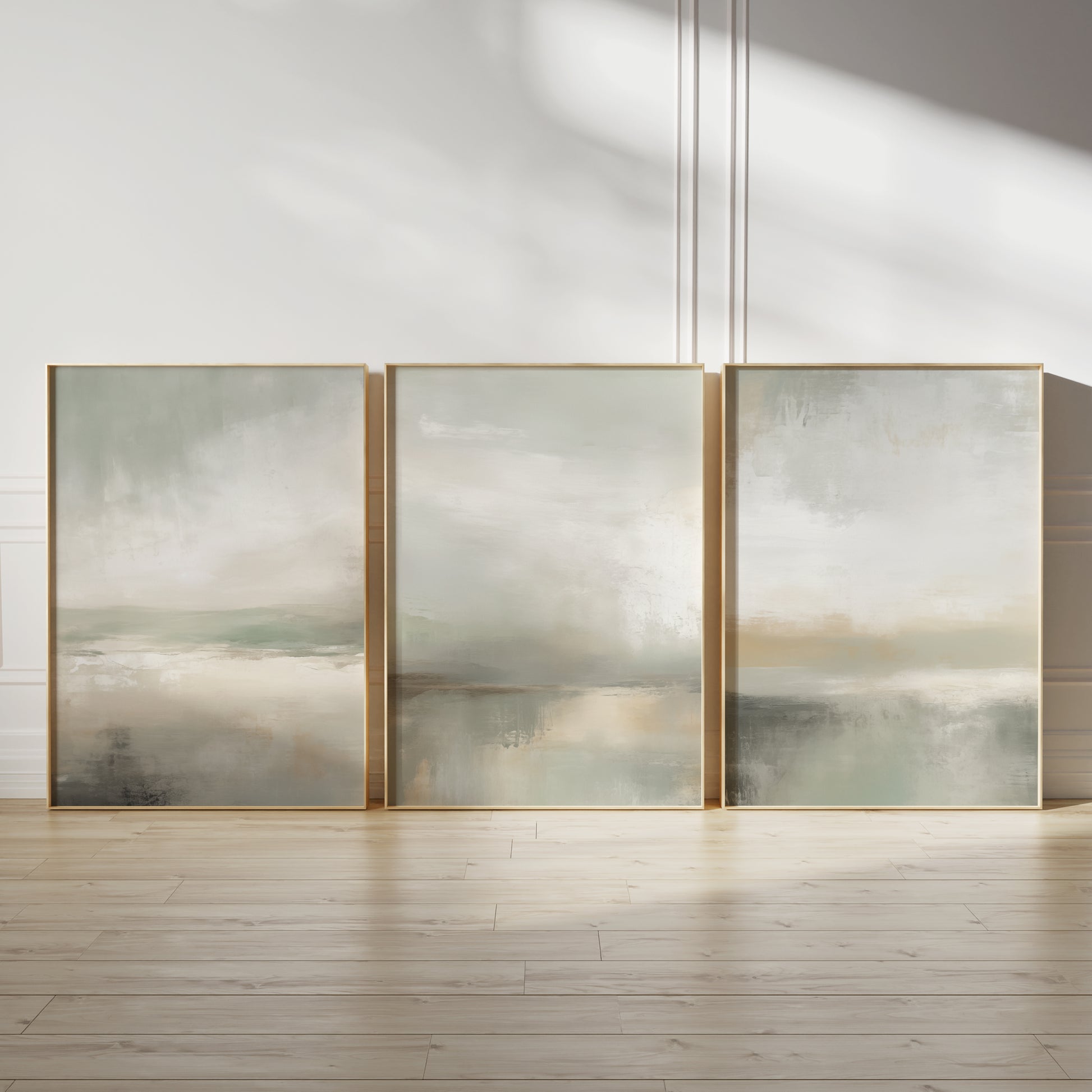aesthetic abstract landscape wall art
