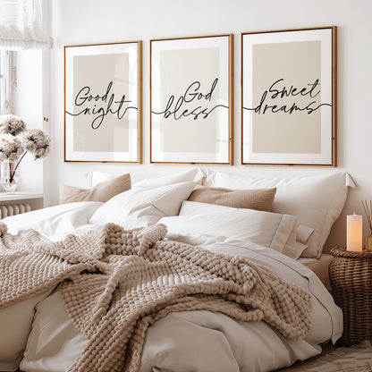 Bedroom art posters