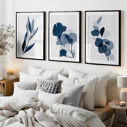 blue home wall art