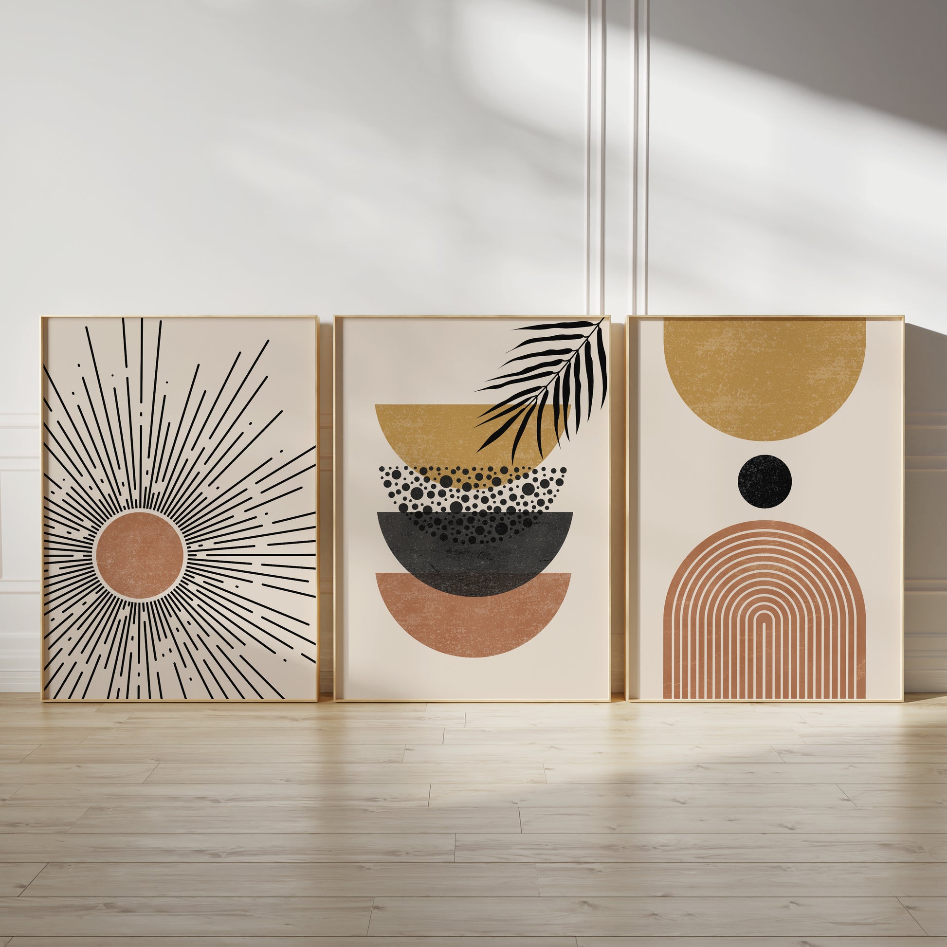 Boho home wall art prints