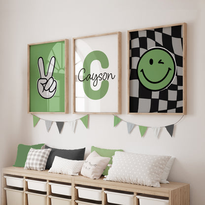 boys trendy wall art prints