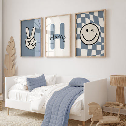 Boys bedroom prints