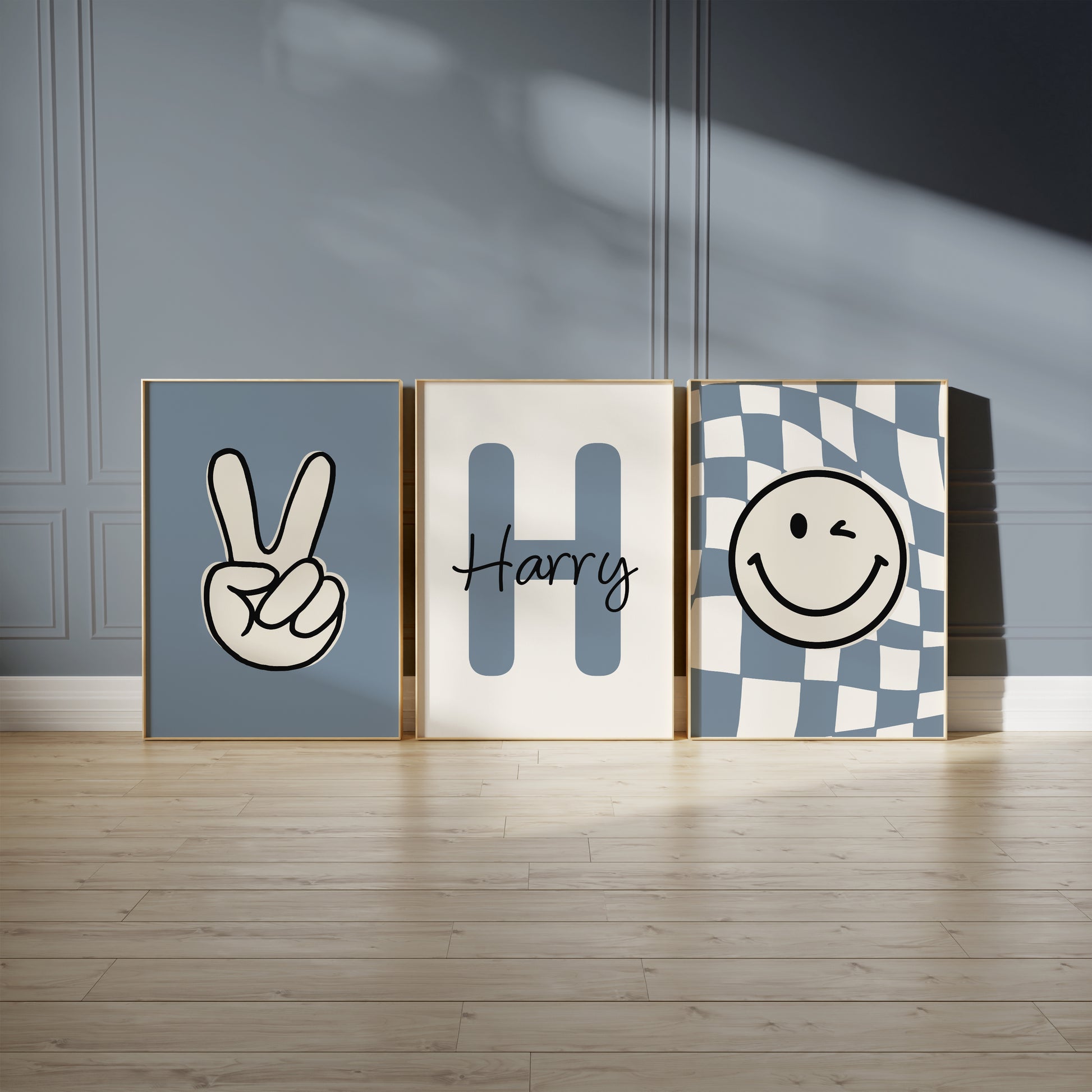 Set of 3 boys room prints
