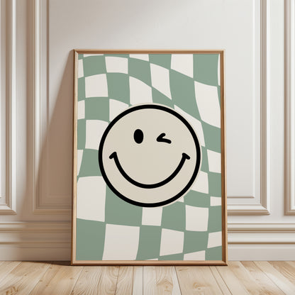 Set of 3 Boys Sage Green Personalised Prints
