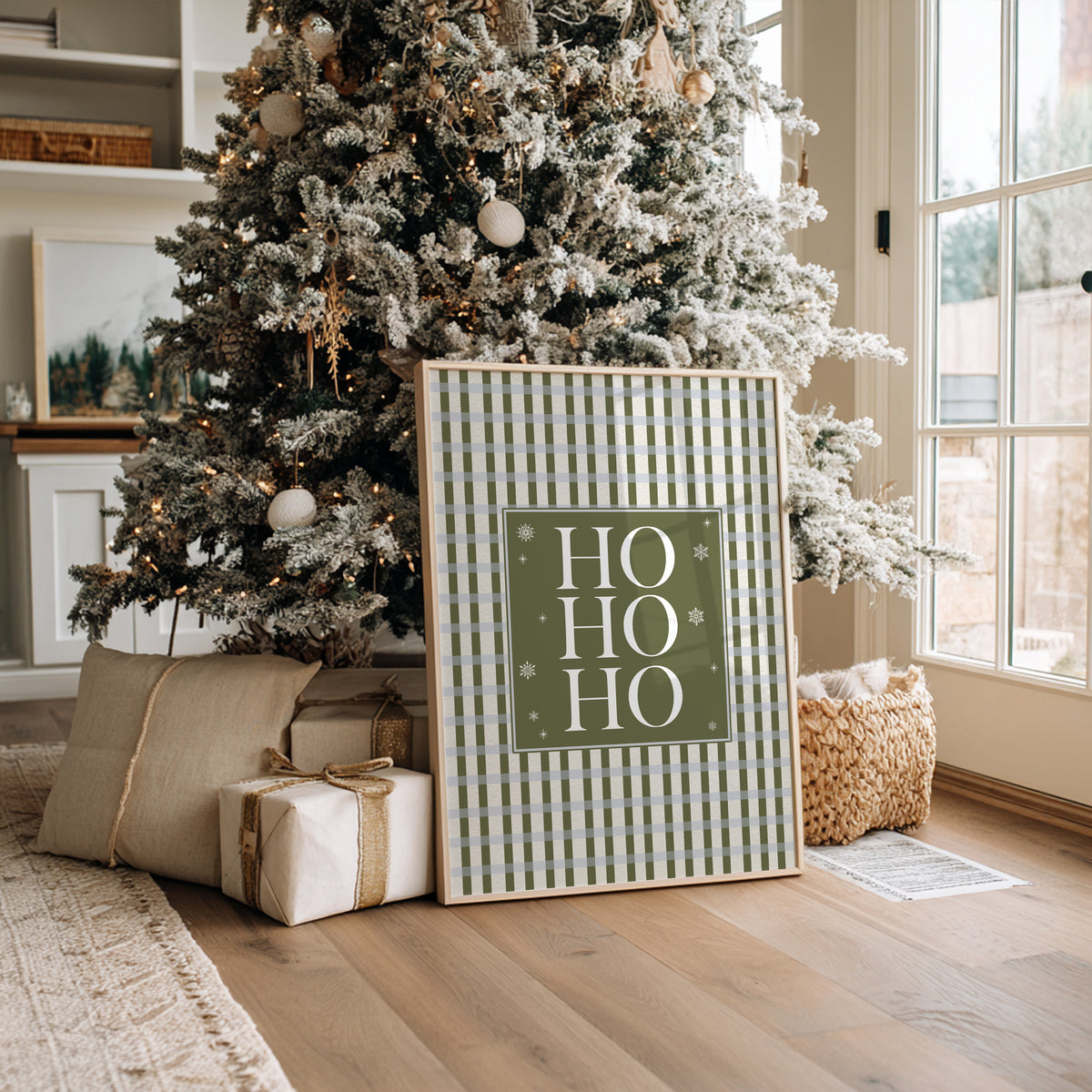 Christmas Print, Ho Ho Ho