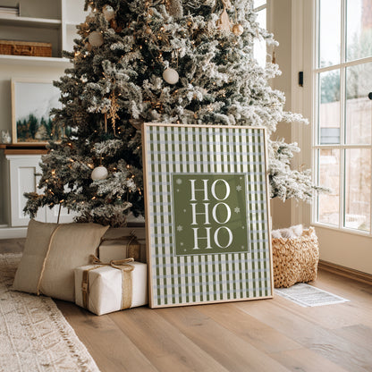 Christmas Print, Ho Ho Ho