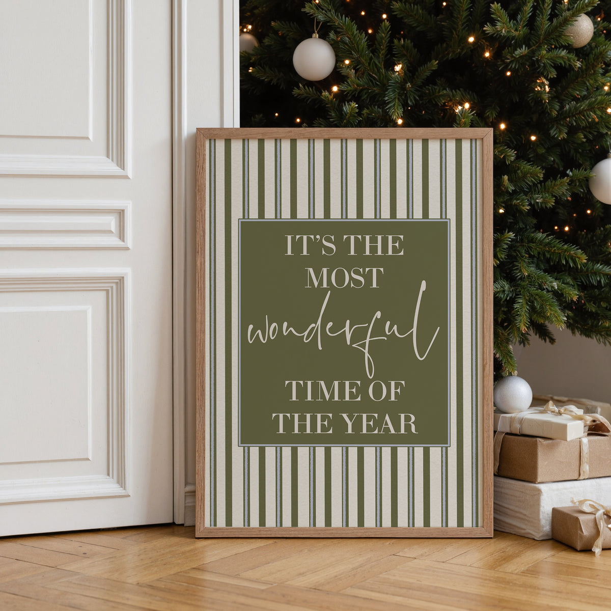 Christmas Print, Most Wonderful Time of The Year