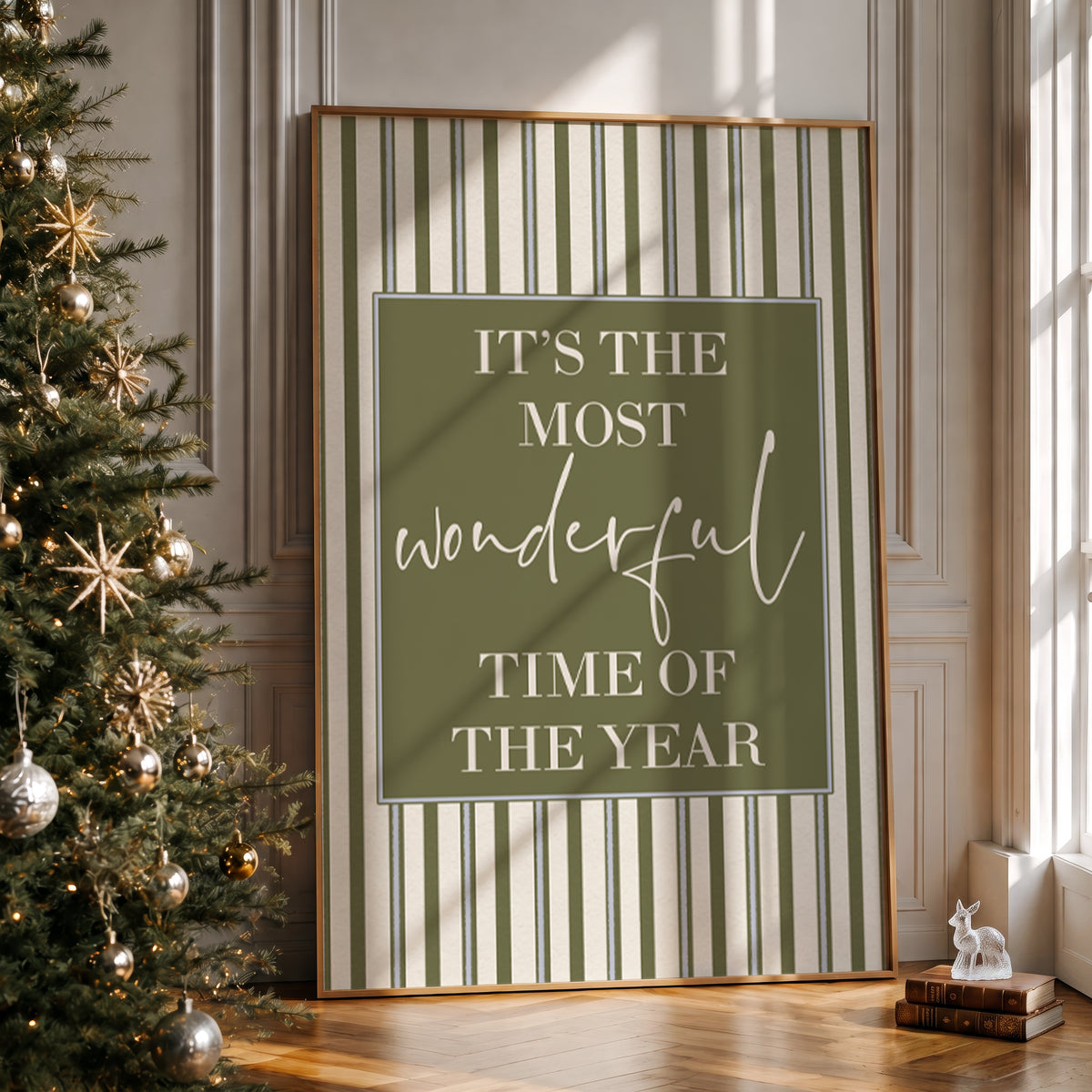 Christmas Print, Most Wonderful Time of The Year