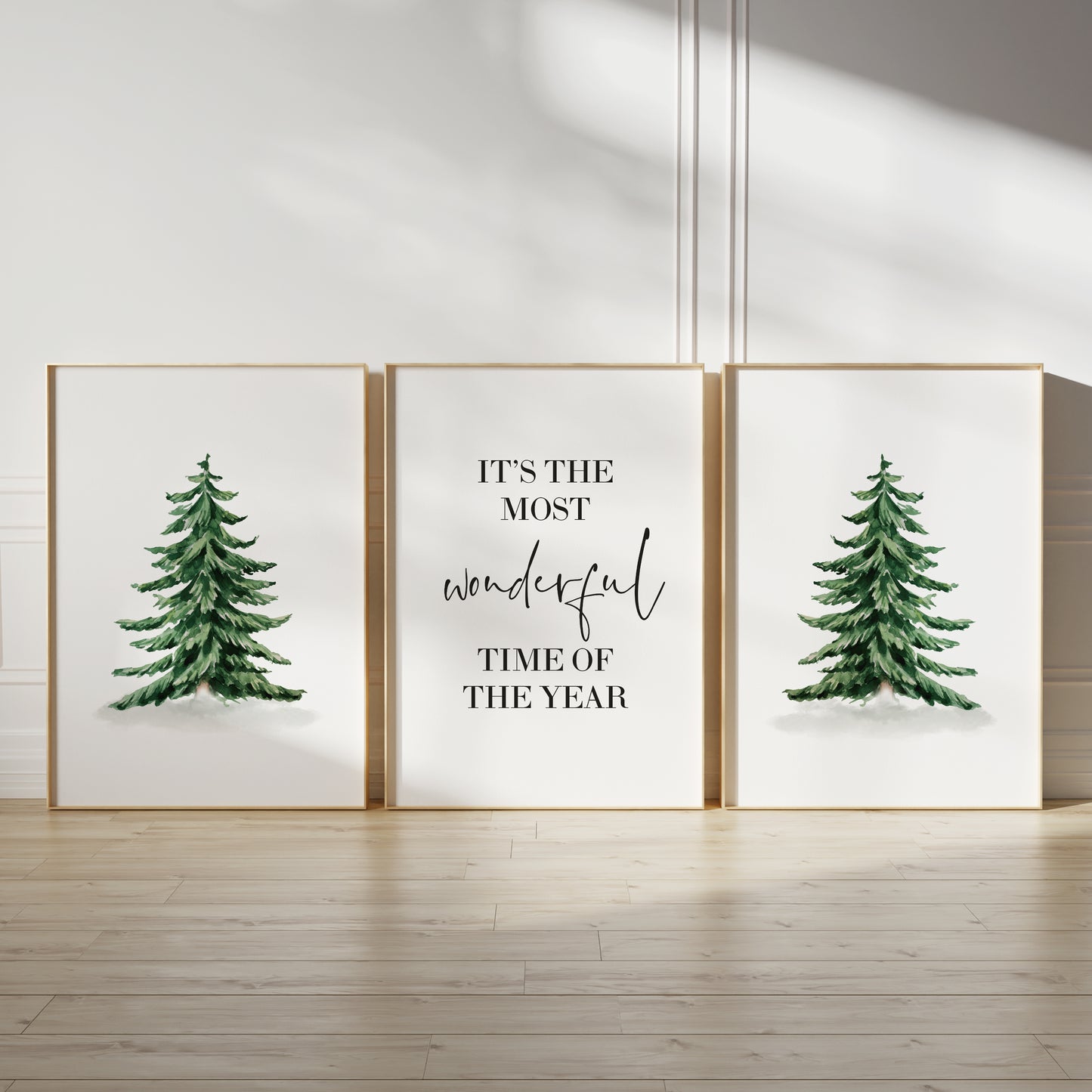 Christmas wall art prints