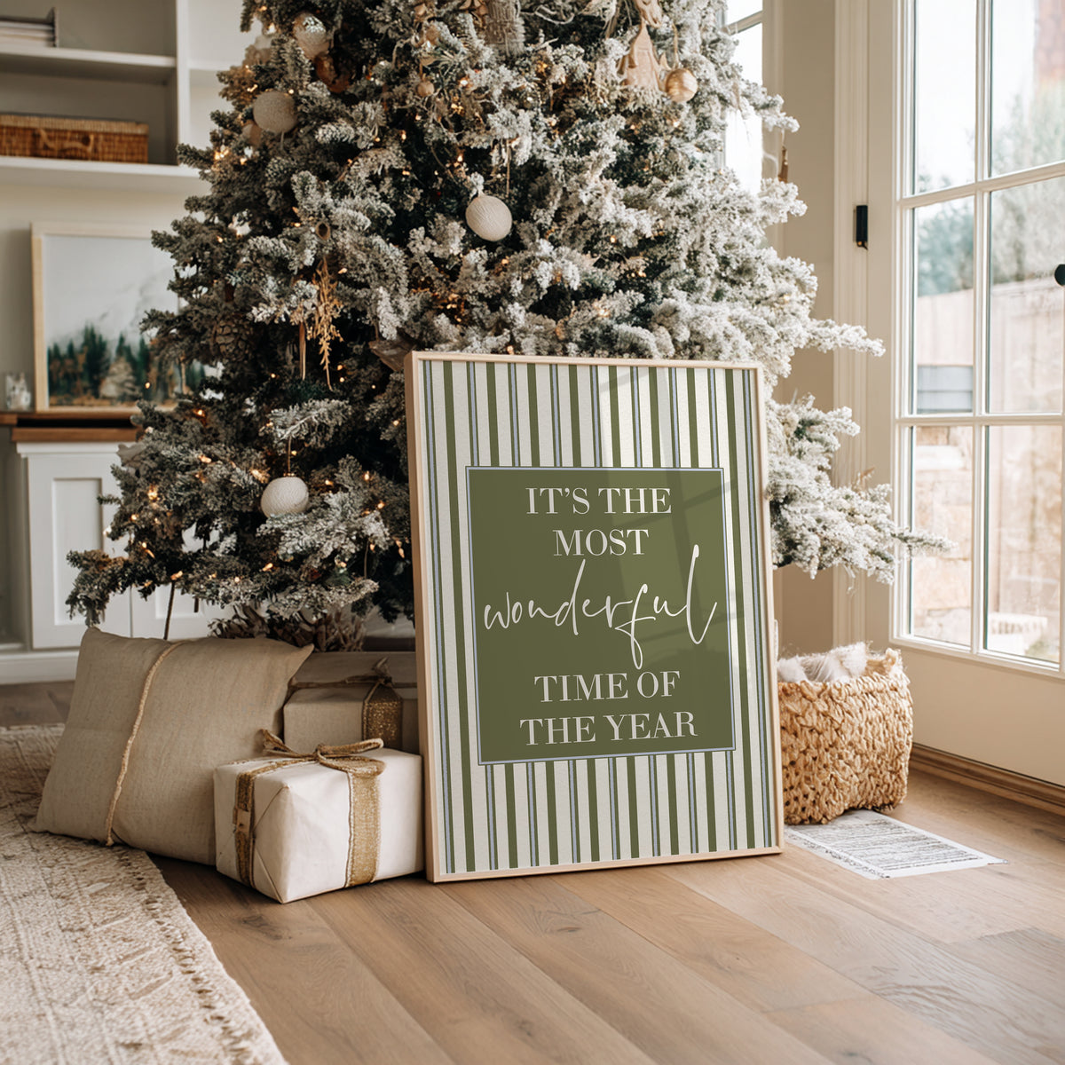 Christmas Print, Most Wonderful Time of The Year