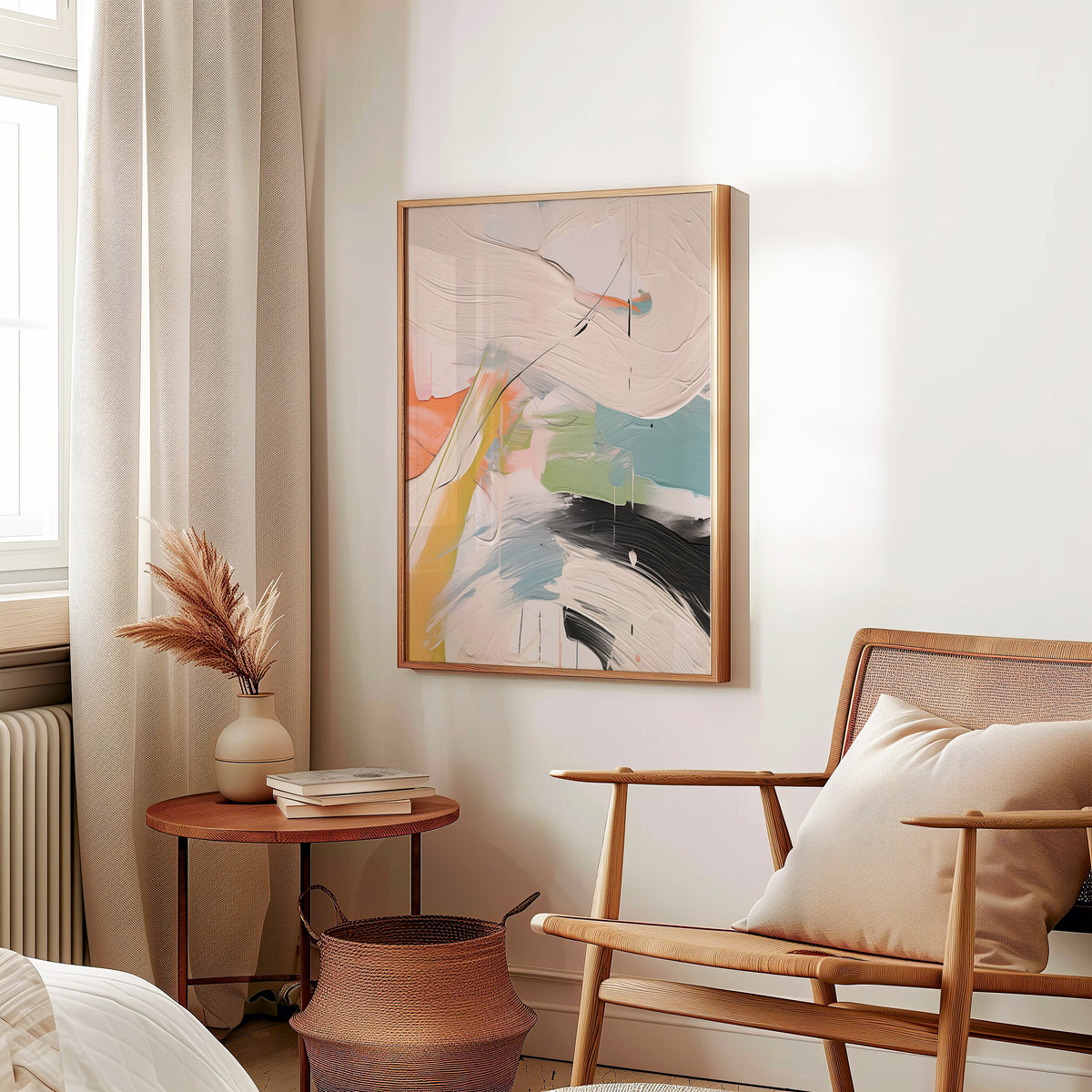 Colourful Abstract Wall Print