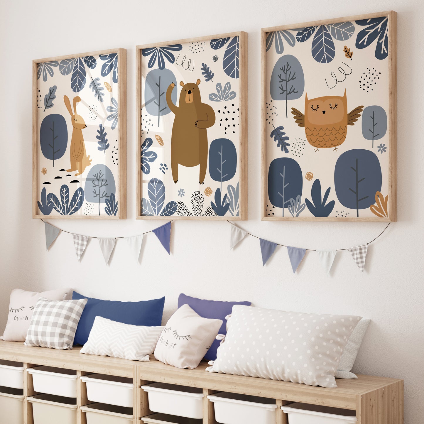 cute woodland animal prints