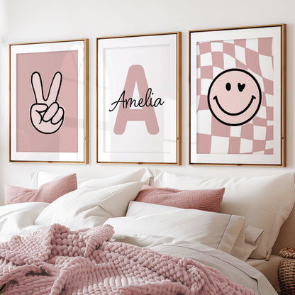 Girls room prints