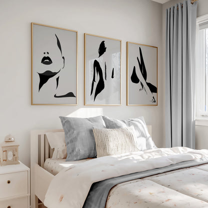 grey bedroom posters for above bed wall art