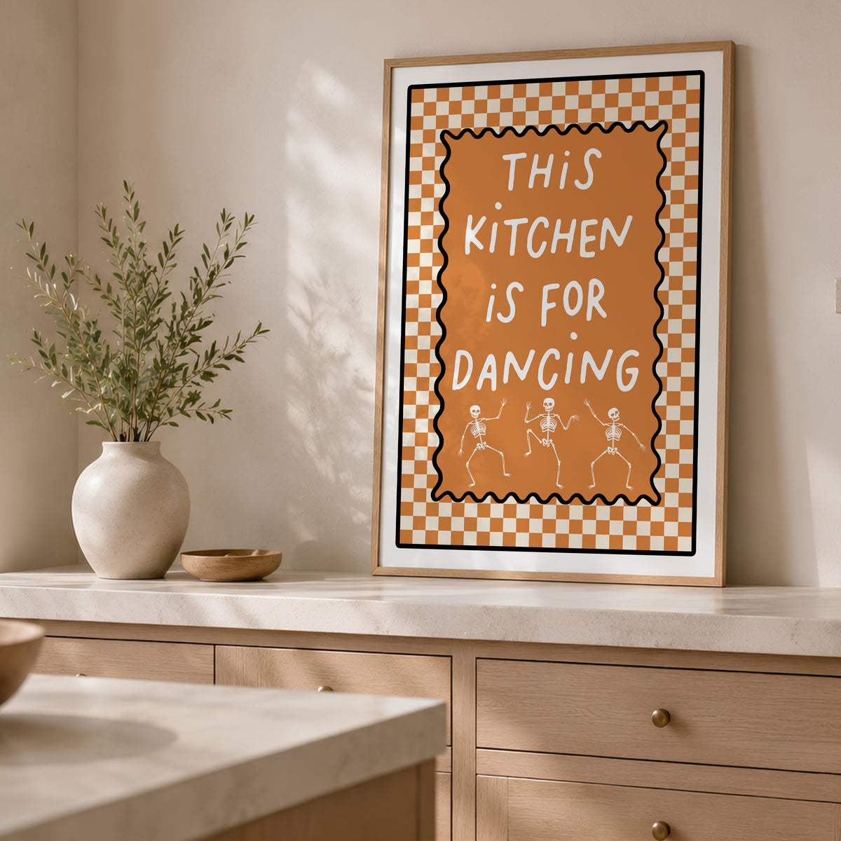 Halloween Print, Kitchen Wall Art