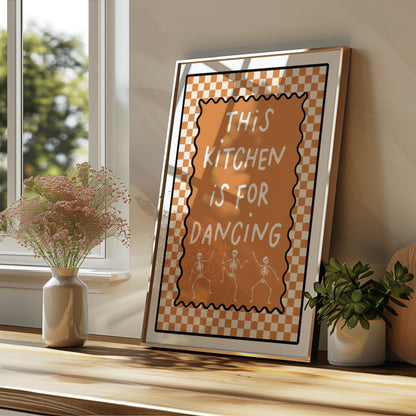 Halloween Print, Kitchen Wall Art
