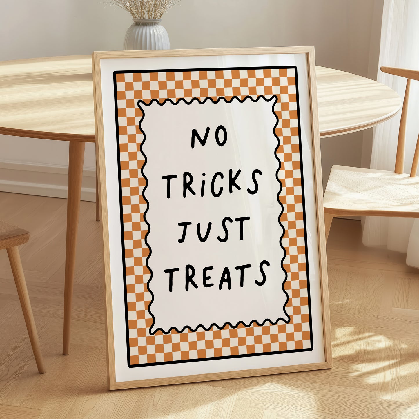 Halloween Print, No Tricks Just Treats