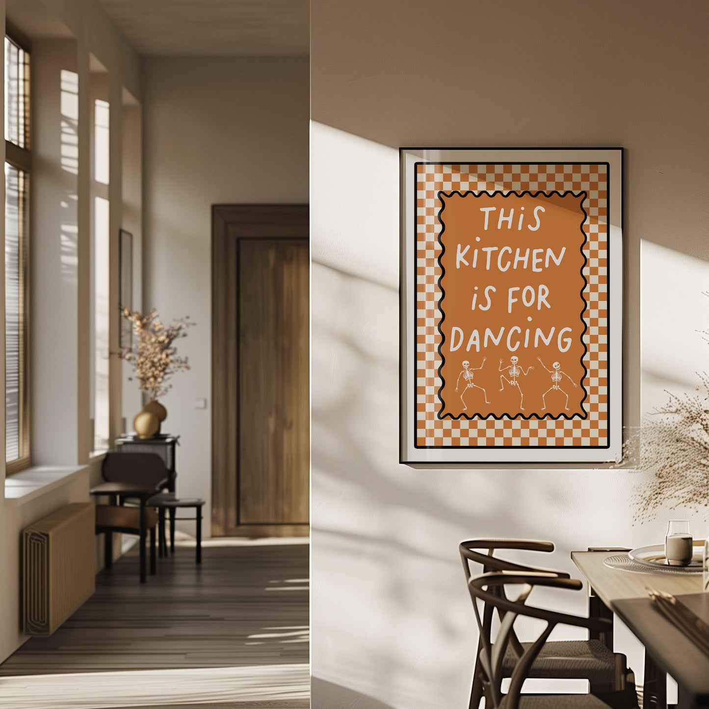 Halloween Print, Kitchen Wall Art