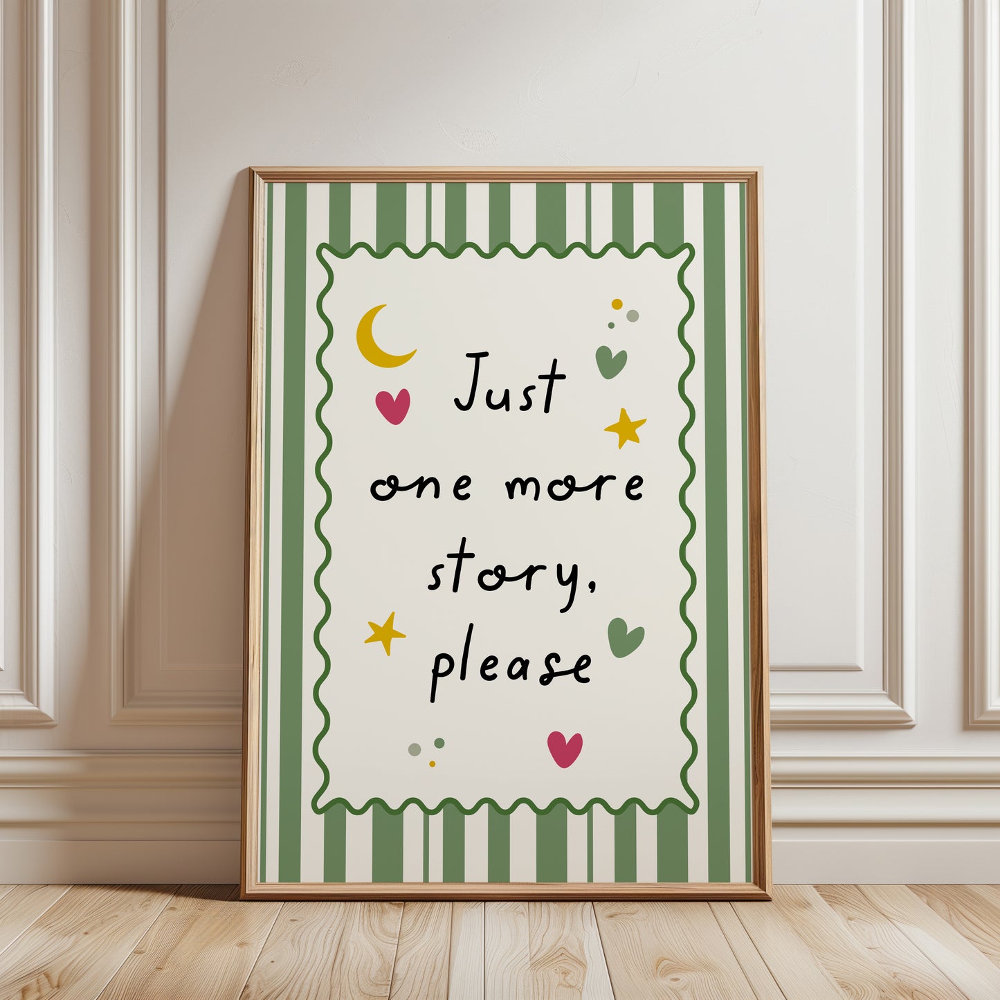 Set of 3 Girls Personalised Wall Art Prints