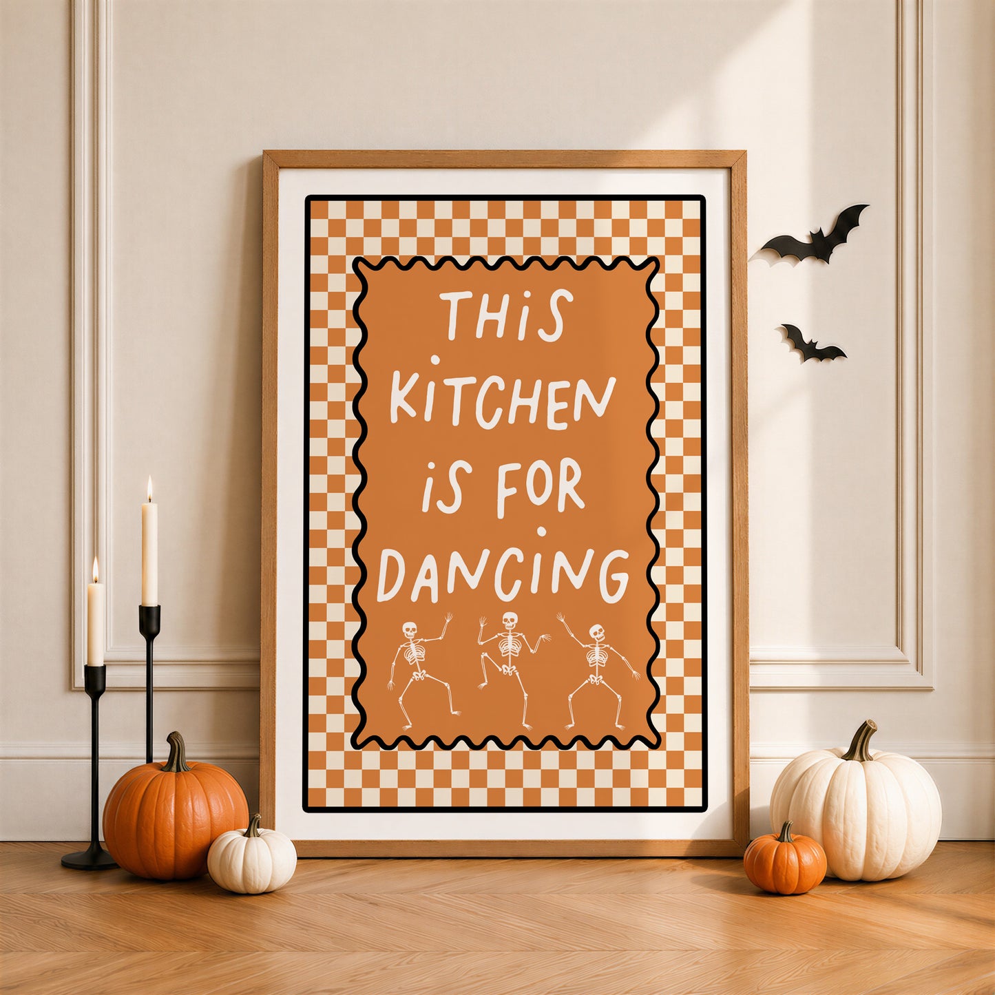 Halloween Print, Kitchen Wall Art