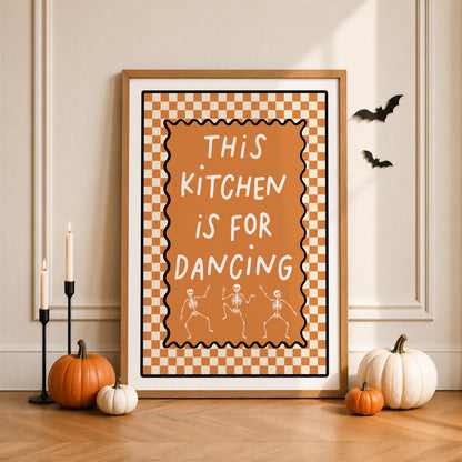 Halloween Print, Kitchen Wall Art