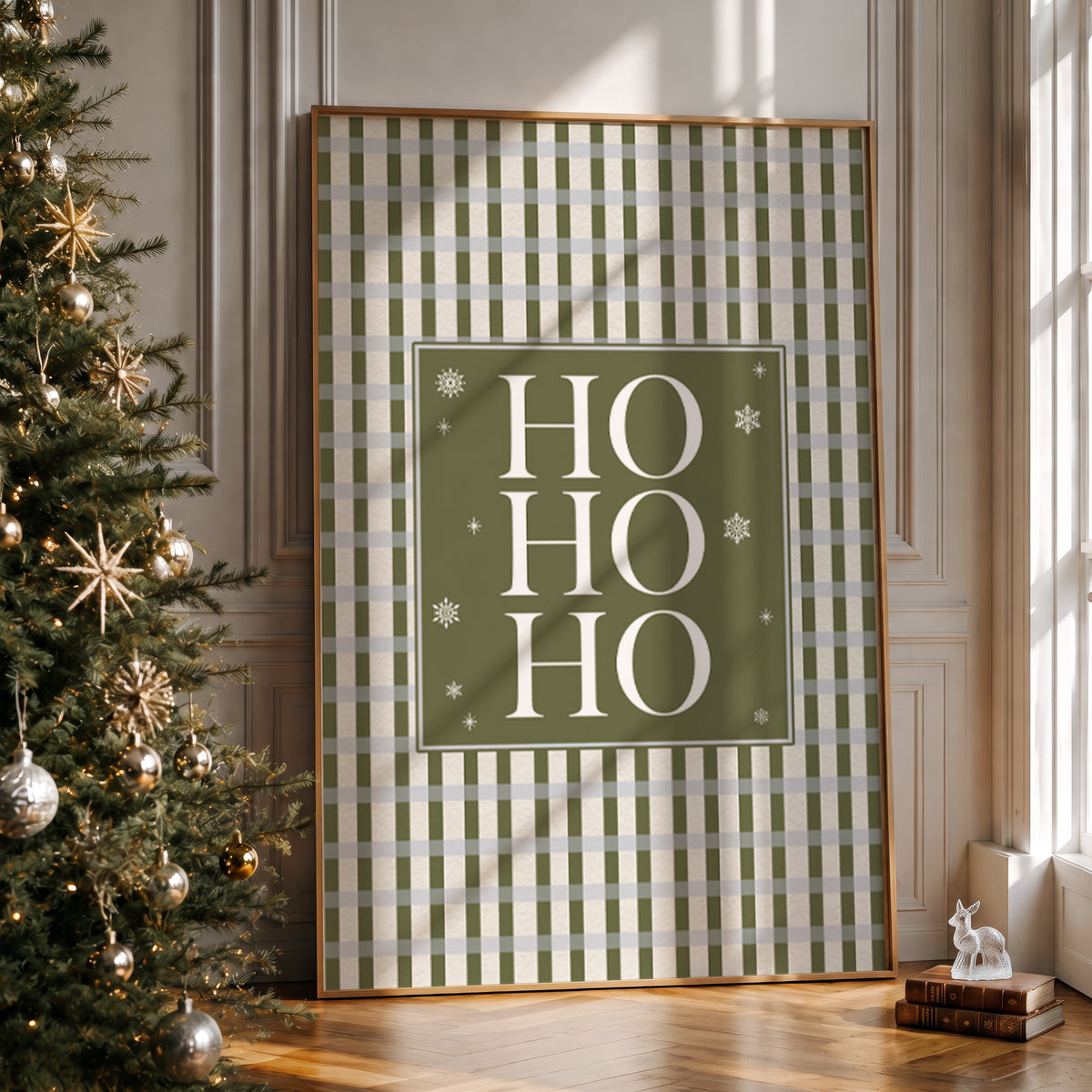 modern christmas home decor