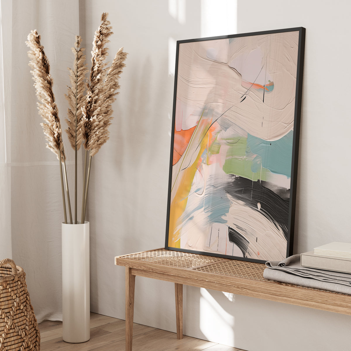 Colourful Abstract Wall Print