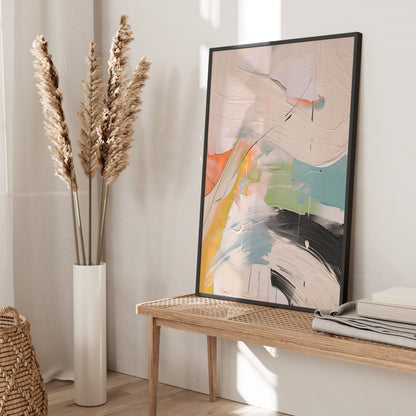 Colourful Abstract Wall Print