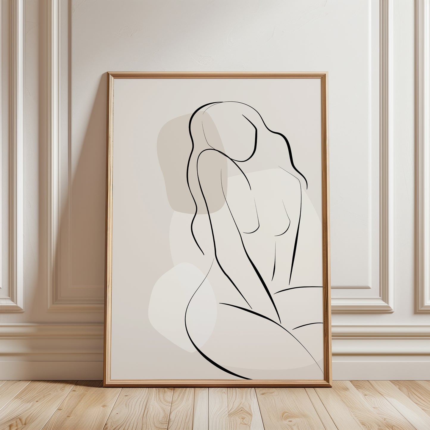 Set of 3 Women Line Art Bedroom Wall Prints