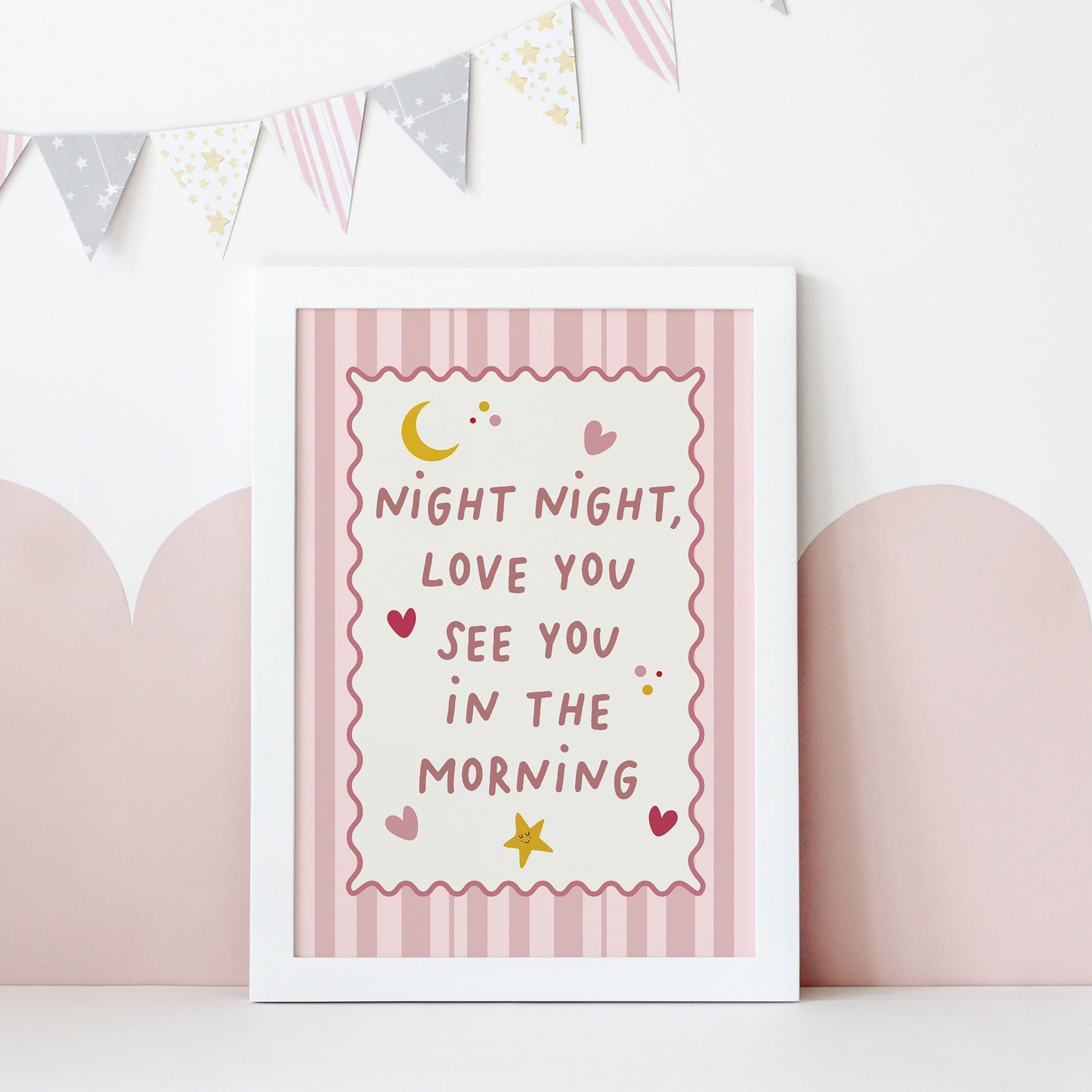 Cute Bedtime Quote Nursery Print